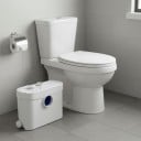 Drvič čerpadlo pre WC 700 W Likvidácia odpadových vôd So spätnou klapkou 41 x 18,5 x 28 cm Biele Pre toaletu i sprchu Do pivnice a práčovne 5