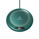 Dryckesvärmare 11,2 x 11,2 x 2,4 cm Elektrisk matta med konstant temperatur USB 20 W Uppvärmning av muggar, glas, flaskor Bevarande av dryckens temperatur 9