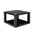 Držák na psací potřeby 96 otvorů 4,5×14,5×9 cm plastový organizér na pera fixy pastelky a štětce pro pracovní stůl 1