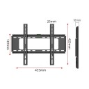 Držák na televíziu na stenu 26-63 palcov, vodováha, nastaviteľný, nosnosť 50 kg, 455 x 425 mm 5