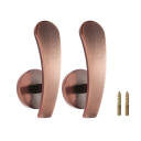 Držák na záclony nástěnný 6,6 cm 2 ks polyester sada úchytů se šrouby pro uchycení závěsů a záclon ke stěně 2