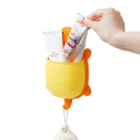 Držák na zubní kartáček 19 cm Roztomilý želví design Kreslený úložný organizér do koupelny Stojan na kartáčky a drobnosti pro děti i dospělé 7