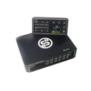 DSP geluidsprocessor voor auto Sennuopu DP-X10 4-kanaals versterker 8-kanaals verwerking met LCD afstandsbediening 28 x 23,3 x 6,8 cm zwart voor autohifi 1