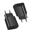Dual USB C Hurtigoplader PD 25W med Kabel Super Hurtig Opladning 3A Rejseadapter EU Stik Telefon Oplader 100-240V 3