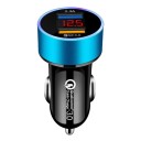 Dual USB Quick Charge Car Charger 3