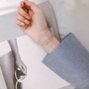Dubbelarmband för kvinnor med sten P161 5