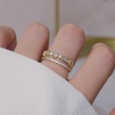 Dubbele ring voor dames 6