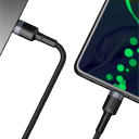 Dubbele USB C naar USB C 60W snellaadkabel 2m 5A PD-datakabel voor opladen en synchroniseren 3