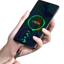 Dubbele USB C naar USB C 60W snellaadkabel 2m 5A PD-datakabel voor opladen en synchroniseren 6