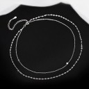 Dubbelhalsband för kvinnor D439 5