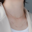 Dubbelhalsband för kvinnor D507 7