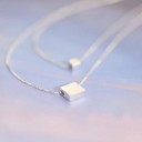Dubbelhalsband för kvinnor med kub 2