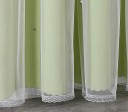 Dubbellaagse kindergordijnen met sterren Ondoorzichtige gordijnen met doorschijnende gordijnen voor de kinderkamer Meisjesgordijnen met ringen 100 x 200 cm 6