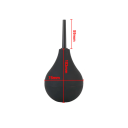 Ducha anal y vaginal de 224 ml, construcción de silicona, antirreflujo, empaque discreto. 2