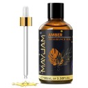 Duftöl 100 ml mit Tropfer Maße 117 × 45 mm für Luftbefeuchter Aromatherapie zur Raumbeduftung 21