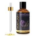 Duftöl 100 ml mit Tropfer Maße 117 × 45 mm für Luftbefeuchter Aromatherapie zur Raumbeduftung 6