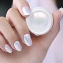 Duho﻿vý prášek na nehty Perleťový efekt Jemný pigment pro nail art Zrcadlový lesk Manikúra 2