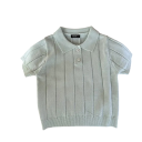 Dünner Kinderstrickpullover mit Kragen und halben Knöpfen Baumwolle Einfarbig Koreanischer Stil Weicher leichter Oberteil für Jungen und Mädchen Verschiedene Farben 9
