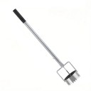 Durable Metal Film Punch for Greenhouses 44–75x9x11 cm Hand Gardening Tool for Punching Plastic Films for Maintenance and Cultivation 1