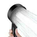 Duschkopf 5 Modi Hochdruck-Multifunktions-Massagedusche Einstellbarer Durchfluss Wassersparend Große Düse 5