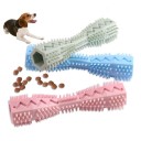 Duurzaam rubberen speelgoed voor honden en katten in de vorm van een tandenborstel 14,2 x 3,6 cm gekleurd 1