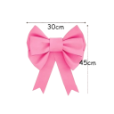 Duża Świąteczna Kokarda 30 x 35 cm Aksamitna Dekoracja na Szczyt Choinki i Drzwi Frontowe Elegancka Ozdoba Świąteczna 6