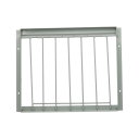 Dvířka de captura para pombos em metal 30x26 cm com estrutura de ferro Dvířka de malha para captura de pombos Dvířka unidirecionais para pombais 2
