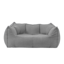 Dvojmístná sedačka pohodlný gauč 120x80x80 cm s měkkým čalouněním do obývacího pokoje, malá pohovka s designovými prošíváními 3