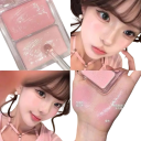 Dvoubarevná balzámová tvářenka 5,9 x 7,1 cm Jemná nízká pigmentace Rozjasňující lesk Hydratační textura Přirozený make-up efekt 7