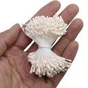 Dvouhlavé pestíky pro výrobu umělých květin 400 ks průměr 2 mm délka 5,8 cm pro kytice věnce hobby tvoření a scrapbooking 3
