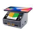 Dvoukanálová vyvažovací nabíječka D6 Pro s dotykovým displejem, 2x 15 A, AC 200 W / DC 650 W, rozměr 10,8 x 10,5 x 7,6 cm, EU zástrčka 5
