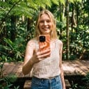 Dvouvrstvové puzdro na iPhone 17 Air Retro vzor vlnitých pruhov Oranžová a pudrová ružová Odolné proti pádom a poškriabaniu Na každý deň 4