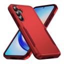 Dvouvrstvý ochranný kryt na Samsung Galaxy A15 5G Zvýšený okraj kolem displeje 1,3 mm a fotoaparátu 0,8 mm Obal na mobil pro běžné nošení 10
