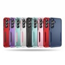 Dvouvrstvý ochranný kryt na Samsung Galaxy A35 5G Zvýšený okraj kolem displeja 1,3 mm a fotoaparátu 0,8 mm Obal na mobil pre bežné 5