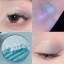 Dwukolorowy rozświetlacz do twarzy Kompaktowy rozświetlacz Brokatowa paleta rozświetlaczy Shimmer Color Powder Shimmer Eyeshadow 3