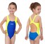 Dwukolorowy strój kąpielowy dziewczęcy J1262 1