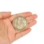 Dwustronna metalowa moneta 4 x 4 x 0,3 cm z napisem „Tak i Nie” po każdej stronie Pamiątkowa moneta, która pomoże Ci podjąć decyzję „Tak i nie” Kolekcjonerska metalowa moneta 3