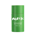 Dybderensende grøn te-maskestift Grøn te-fast ansigtsmaske til hudorme Porerensensende stift Ansigtsmaske 40 g V268 2