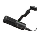 Dynamische USB- en XLR-microfoon met ruisonderdrukking en verlicht dempingsknop zwart voor podcasting en opname in studio kwaliteit 6