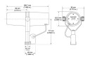 Dynamischer Mikrofon mit XLR-Ausgang Studiomikrofon Podcast Gesang Höhen- und Bassregler Integrierter Windscreen Hohe SPL Shockmount 6