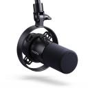 Dynamisches Aufnahme-Mikrofon XLR und USB 192 kHz 24 Bit mit Geräuschreduzierung schwarz für Podcasts und Content-Erstellung sowie Heimstudio 3