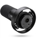 Dynamisches Aufnahme-Mikrofon XLR und USB 192 kHz 24 Bit mit Geräuschreduzierung schwarz für Podcasts und Content-Erstellung sowie Heimstudio 4