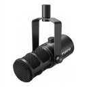Dynamisk mikrofon MAONO PD400X USB og XLR Opladning af lydstyrke og udgang til hovedtelefoner Helmetal Sort Til streaming og podcasts 1