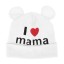 Dziecięca czapka z uszami I LOVE MAMA 2