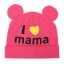 Dziecięca czapka z uszami I LOVE MAMA 4
