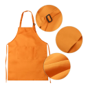 Dziecięca kucharska fartuch 53 x 43 cm z czapką Fartuch do gotowania dla dzieci 3–6 lat Chłopcy Dziewczynki Kostium Zabawa w kucharza Gotowanie dla dzieci 3