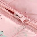 Dziecięca zimowa kurtka z kapturem Zapięcie na zamek i napy Ciepła kurtka poliestrowa z obrazkami zwierząt Rozgrzewający 5