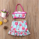 Dziecięce bikini z plażową tuniką 7