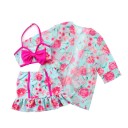 Dziecięce bikini z plażową tuniką 13