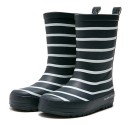 Dziecięce gumowe buty w paski 1